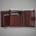 MET Men's Fashion Leather Wallet - Velora Luxury Fashion