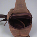 MET Off The Shoulder Leather Chest Bag Backpack - Velora Luxury Fashion