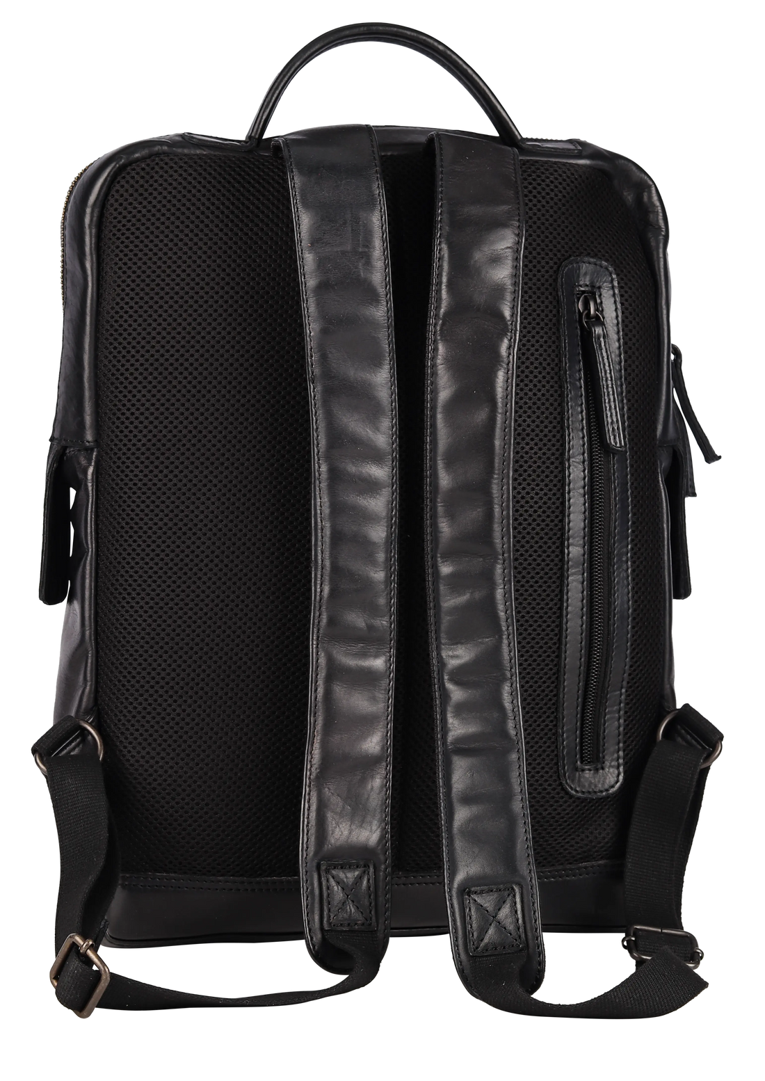 MET Two Strap Adjustable Leather Backpack - Velora Luxury Fashion