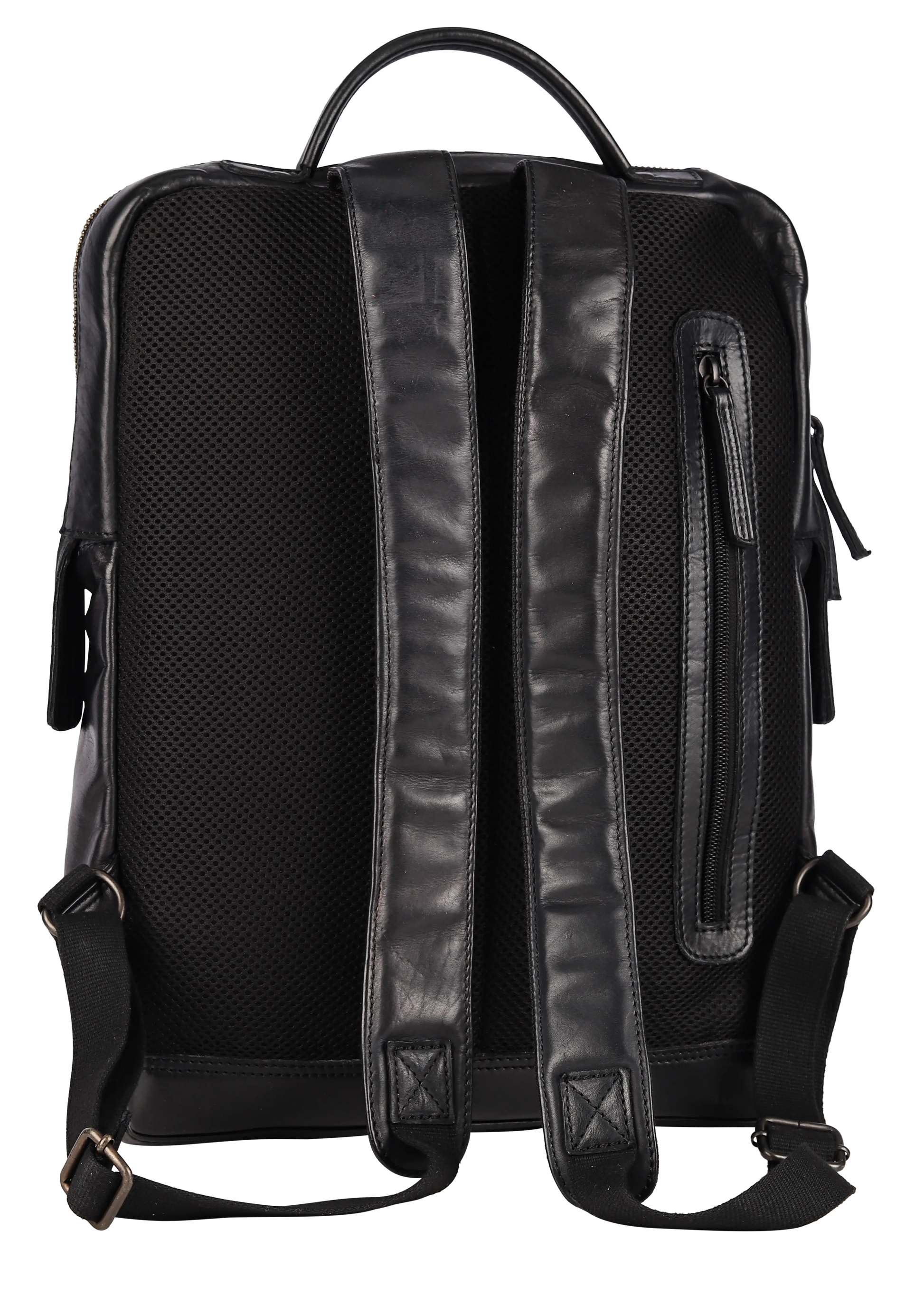 MET Two Strap Adjustable Leather Backpack - Velora Luxury Fashion