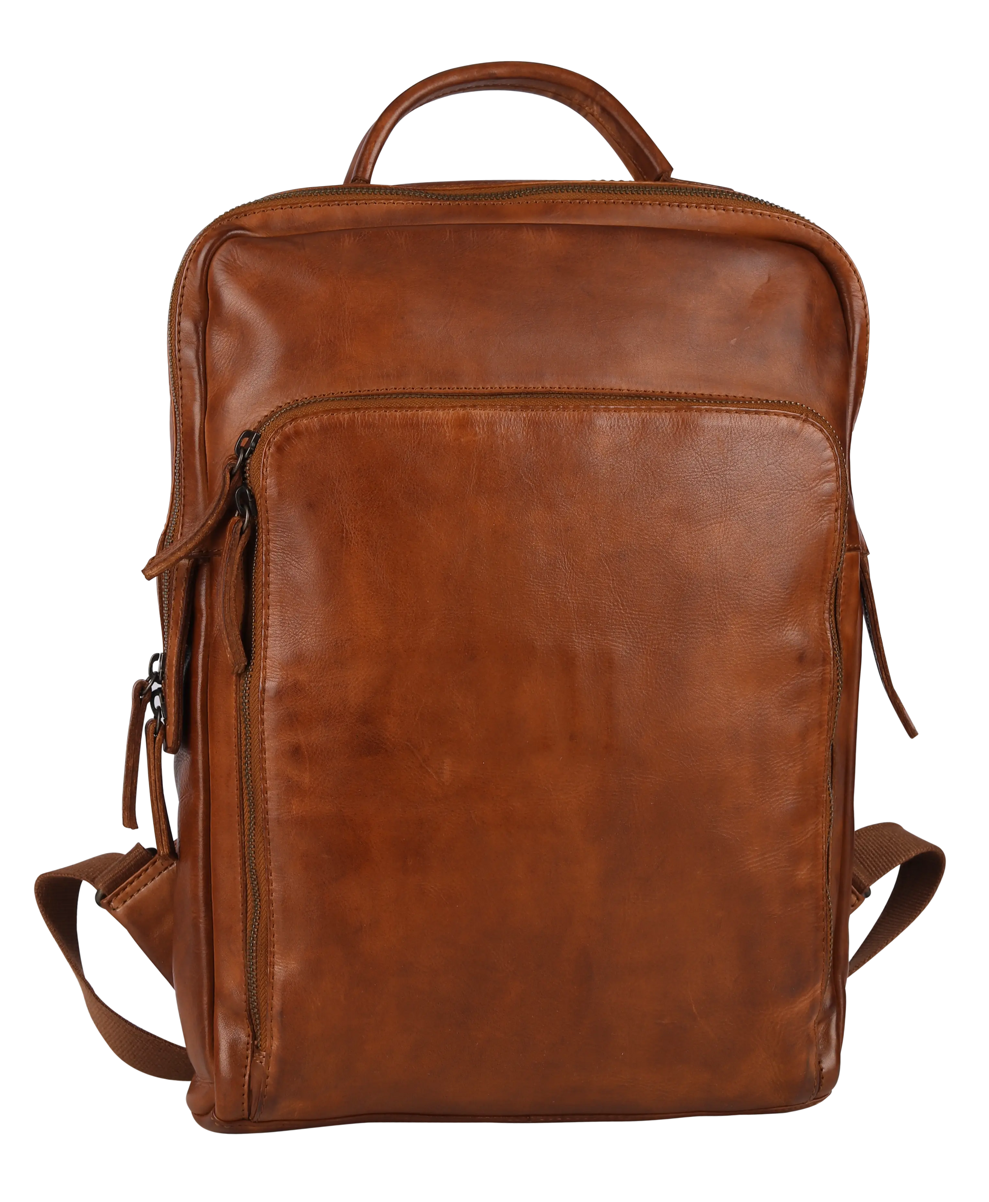 MET Two Strap Adjustable Leather Backpack - Velora Luxury Fashion