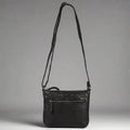 MET V Stitch Crossbody Leather Bag - Velora Luxury Fashion