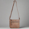 MET V Stitch Crossbody Leather Bag - Velora Luxury Fashion