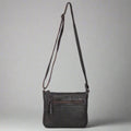 MET V Stitch Crossbody Leather Bag - Velora Luxury Fashion