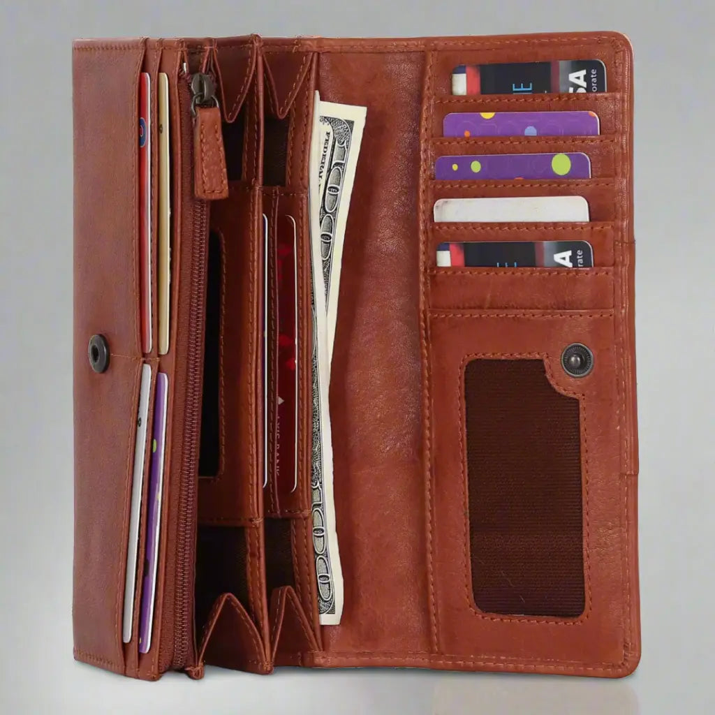 MET Women's Wallet Boutique of Leathers/Open Road