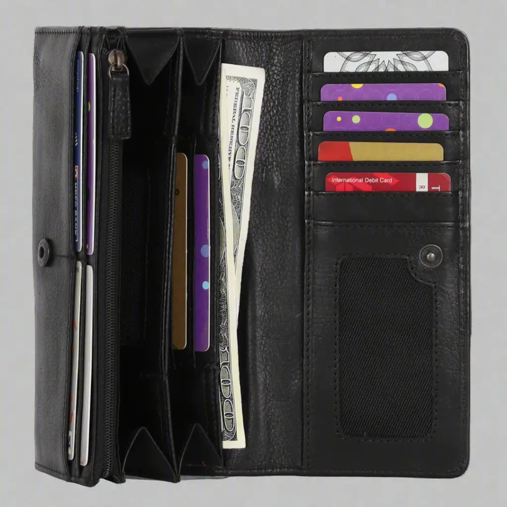 MET Women's Wallet Boutique of Leathers/Open Road