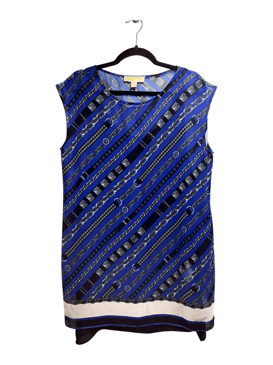 MICHAEL KORS Regular fit Blouse in Blue  -  8 Koop