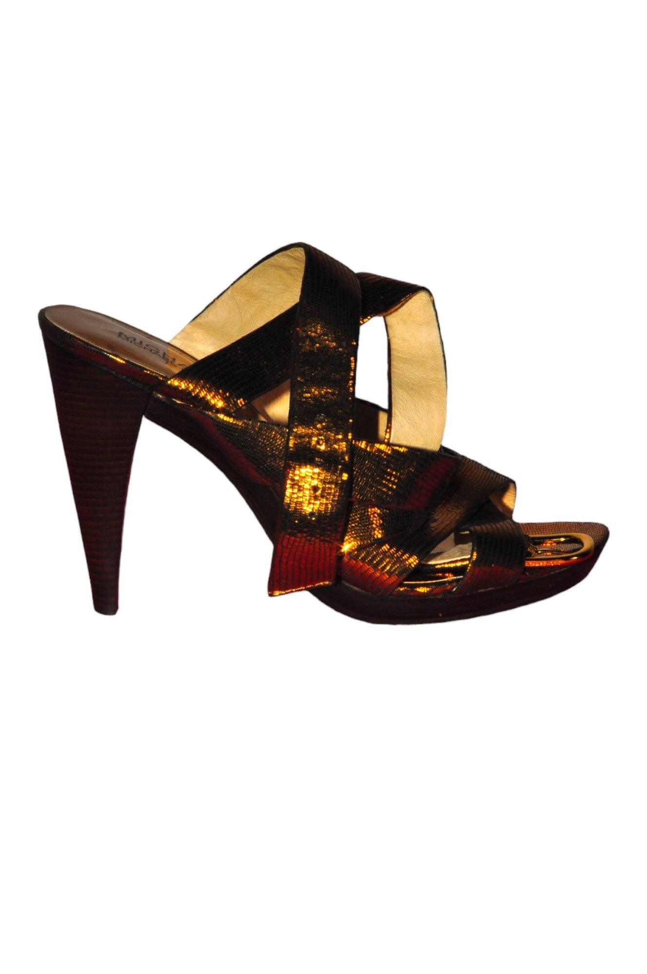 MICHAEL KORS Women Heels Regular fit in Brown - 8.5 - Velora Luxury Fashion