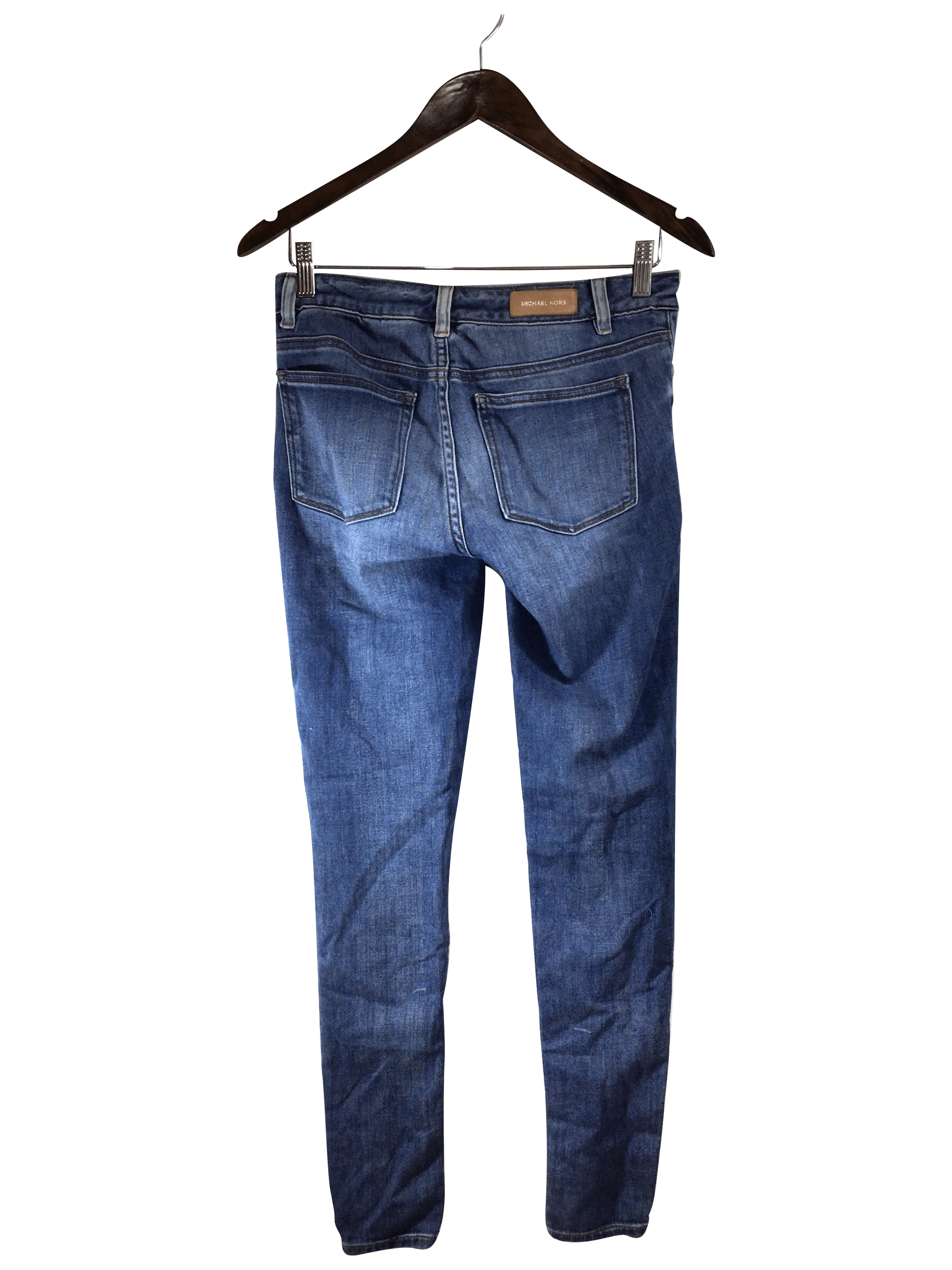 MICHAEL KORS Women Straight-Legged Jeans Regular fit in Blue - 0 - Velora Luxury Fashion