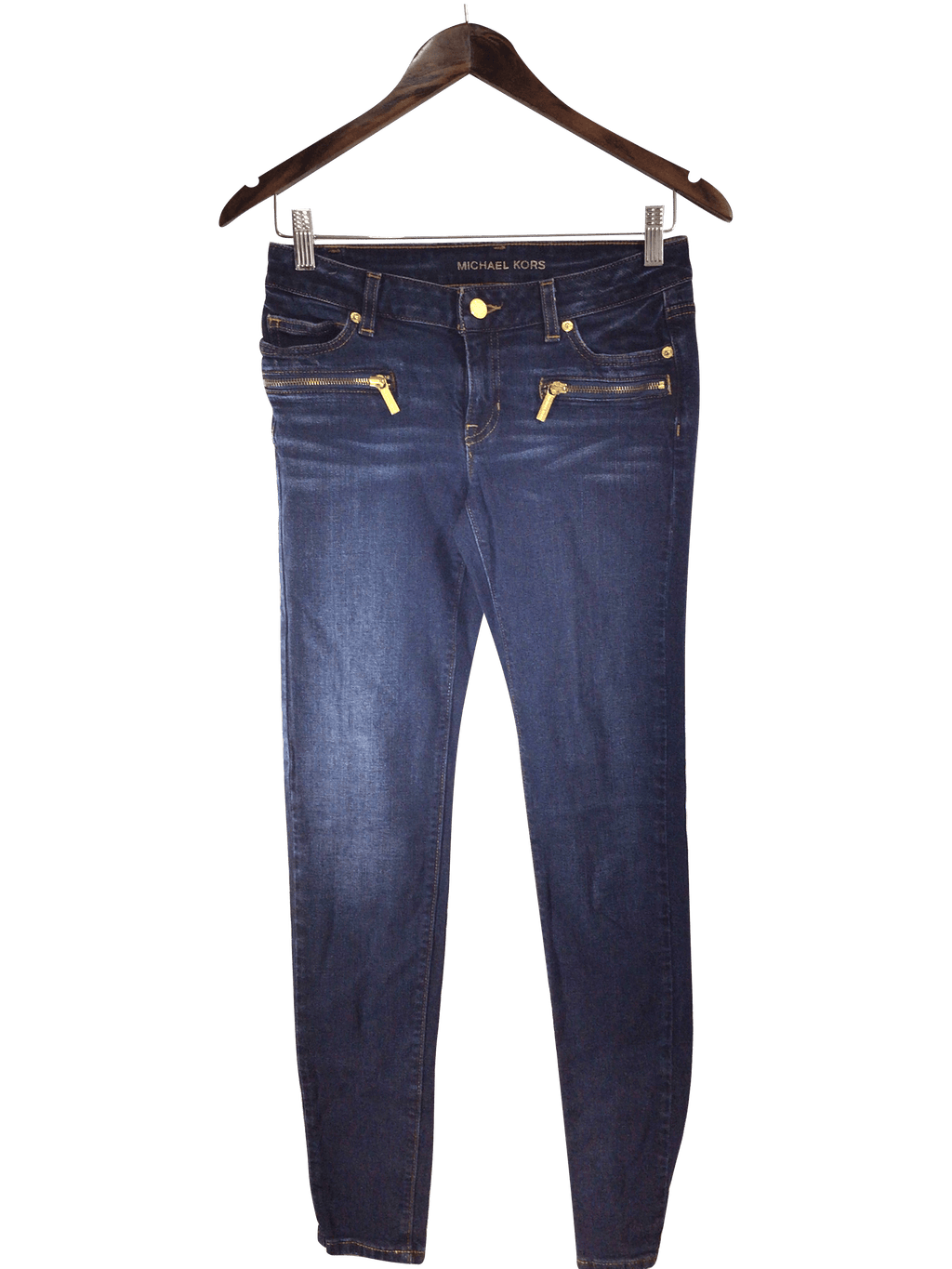 MICHAEL KORS Women Straight-Legged Jeans Regular fit in Blue - 2 - Velora Luxury Fashion