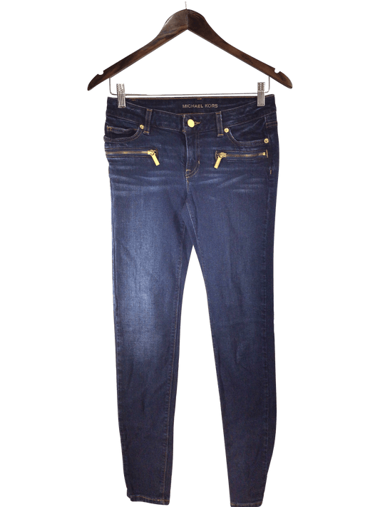 MICHAEL KORS Women Straight-Legged Jeans Regular fit in Blue - 2 - Velora Luxury Fashion