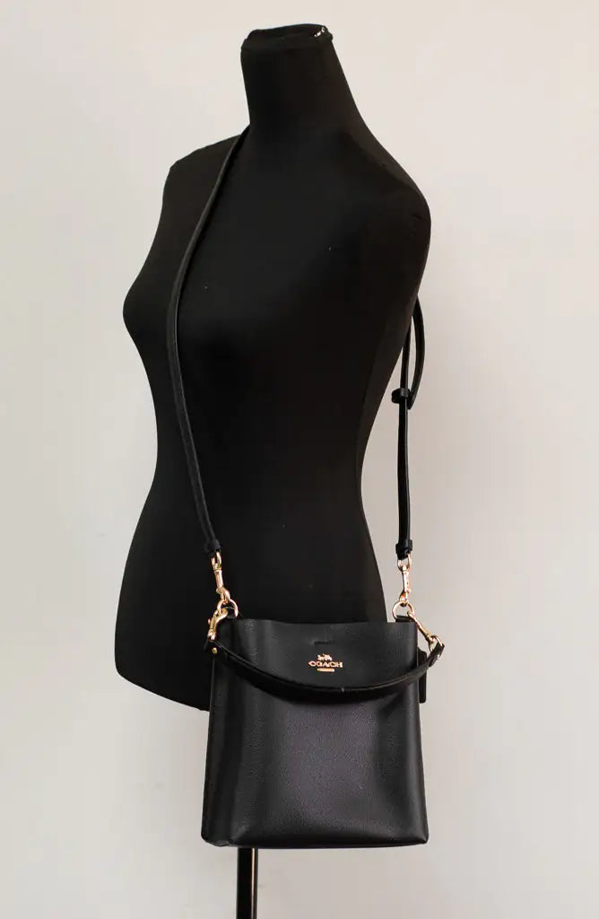 Coach Mollie 22 Pebbled Leather Mini Bucket Bag