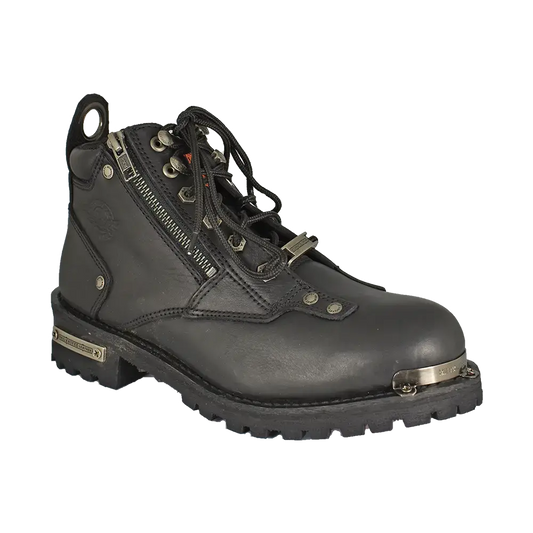 Milwaukee Leather Women's 6" Double Zip Motorcycle Boots Boutique of Leathers/Open Road