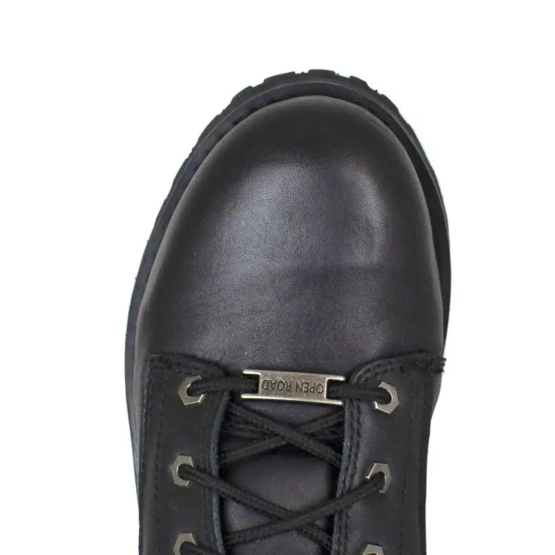 Open Road Men's 8" Quilted Motorcycle Boots Boutique of Leathers/Open Road