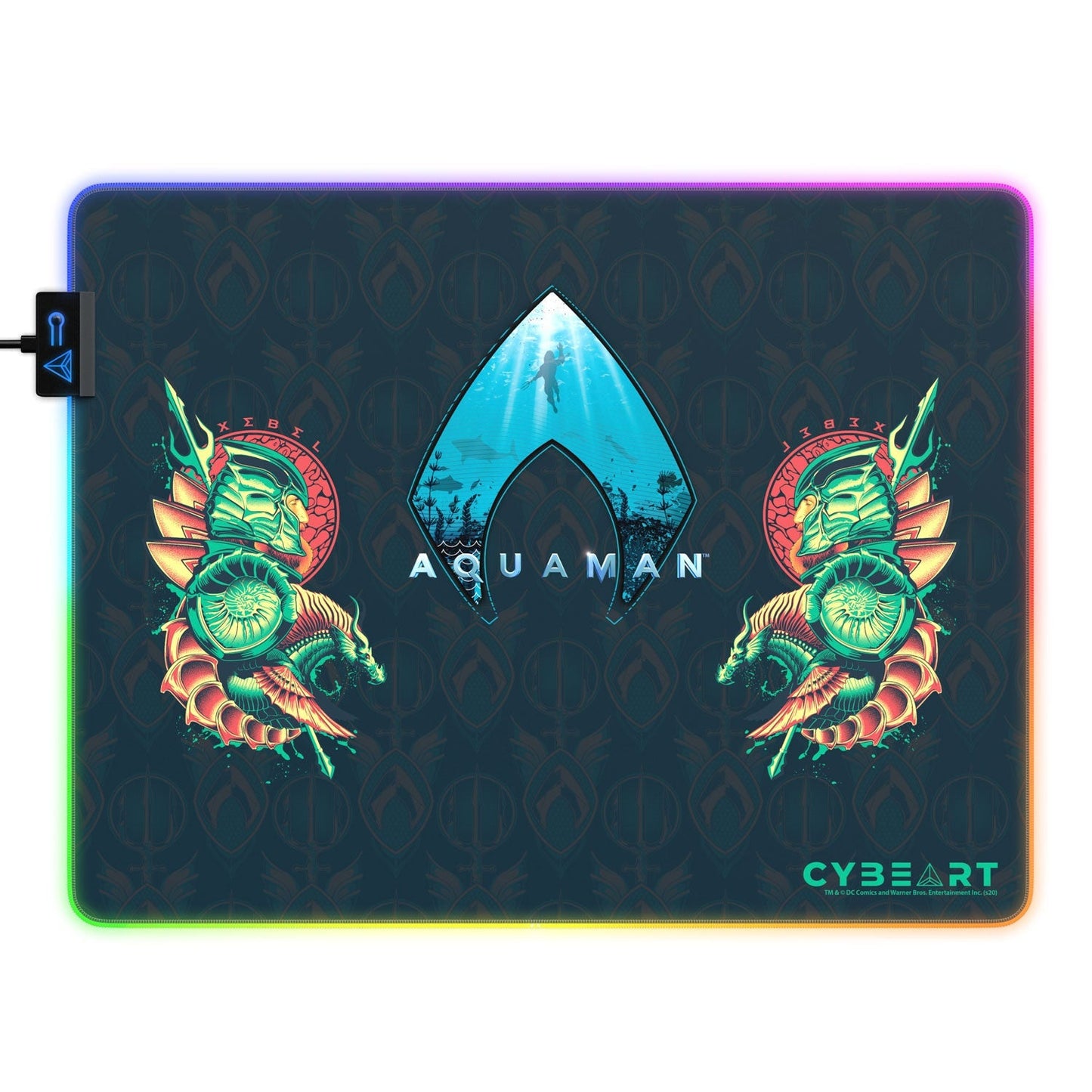 Aquaman - XEBEL Kingdom Gaming Mouse Pad - Velora