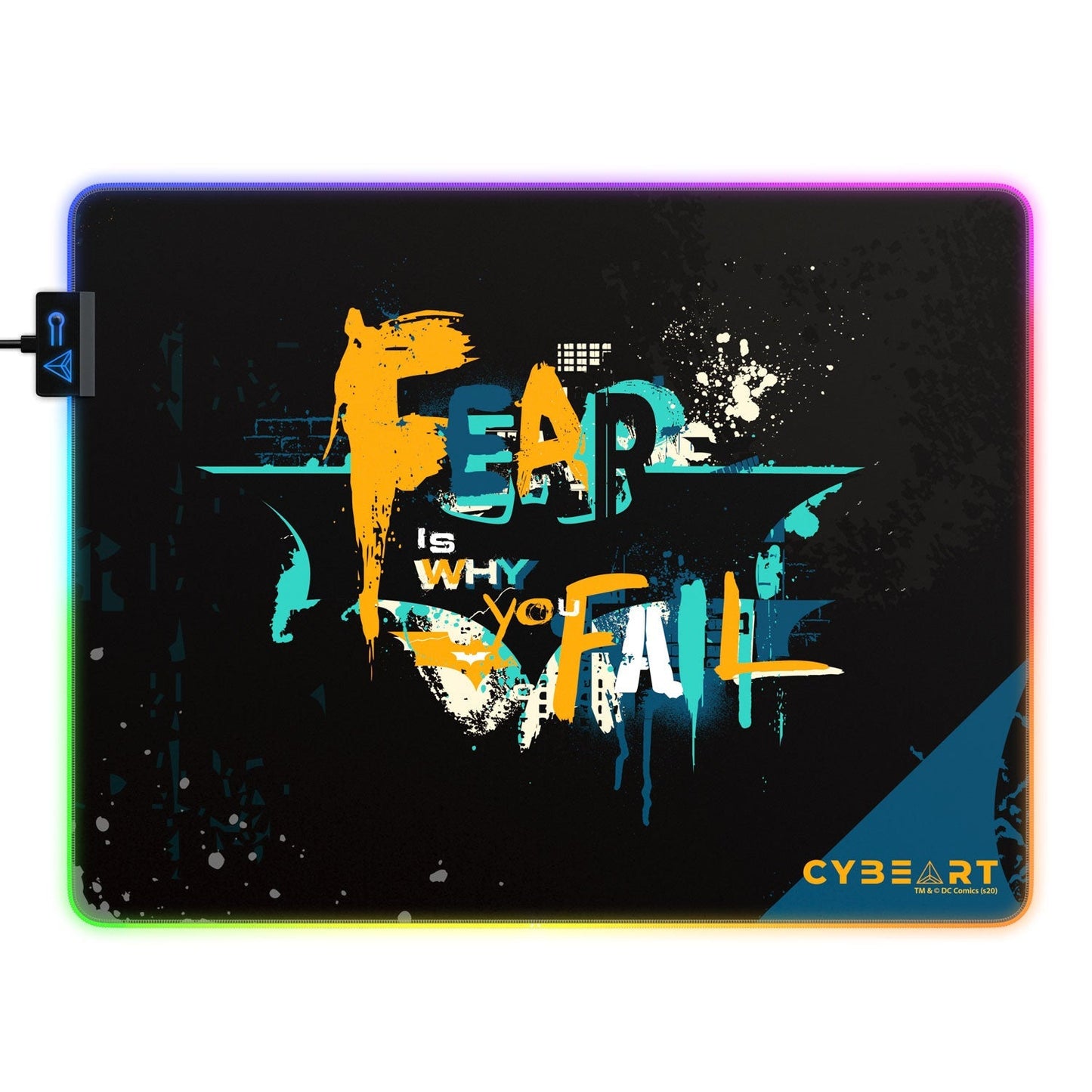 Batman - Fear Is Why You Fail Gaming Mouse Pad - Velora