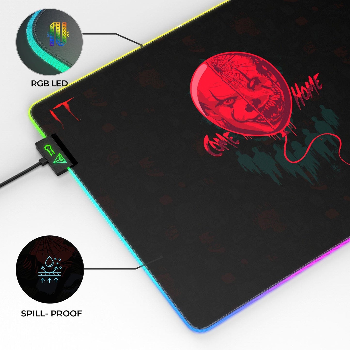 IT - COME HOME Gaming Mouse Pad - Velora
