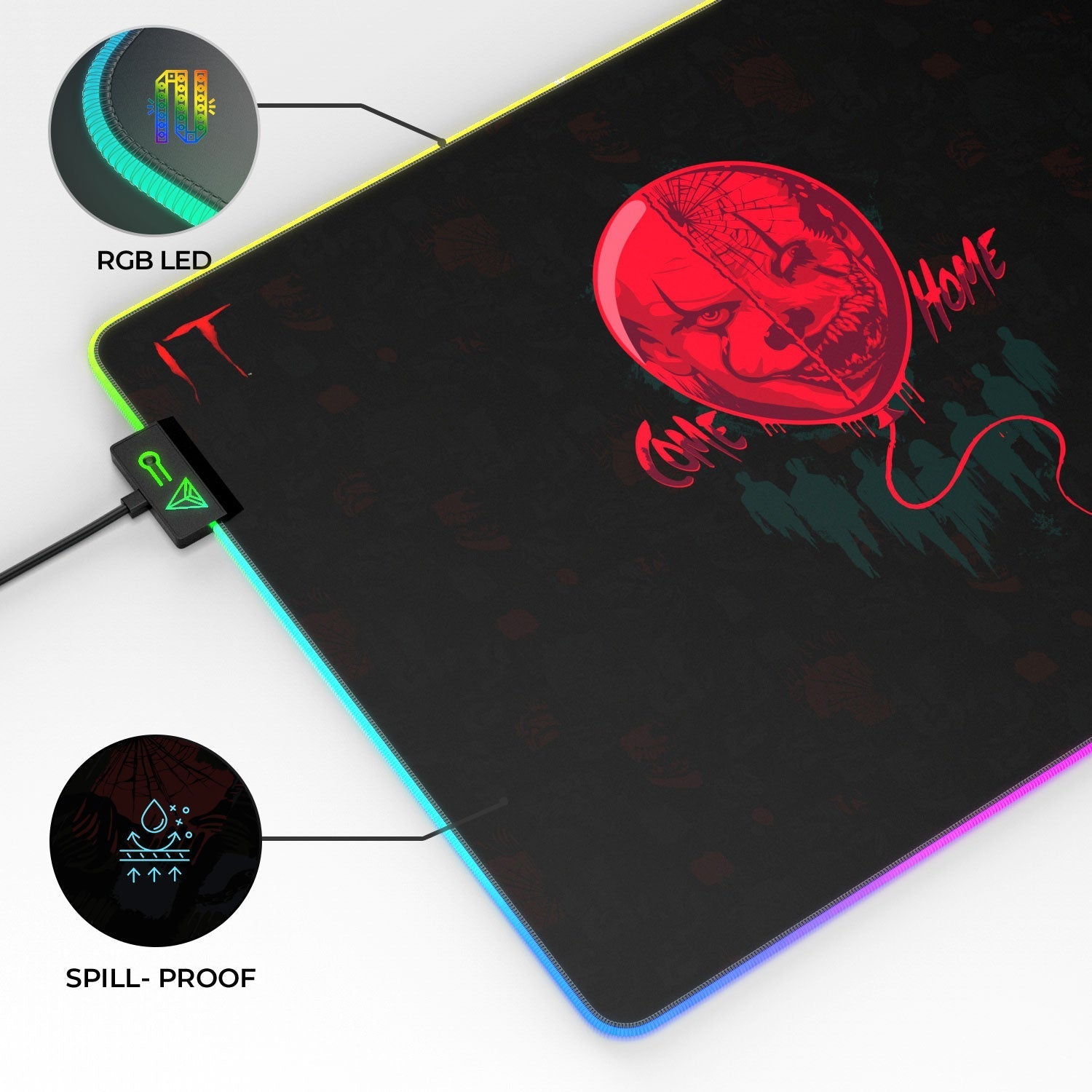 IT - COME HOME Gaming Mouse Pad - Velora