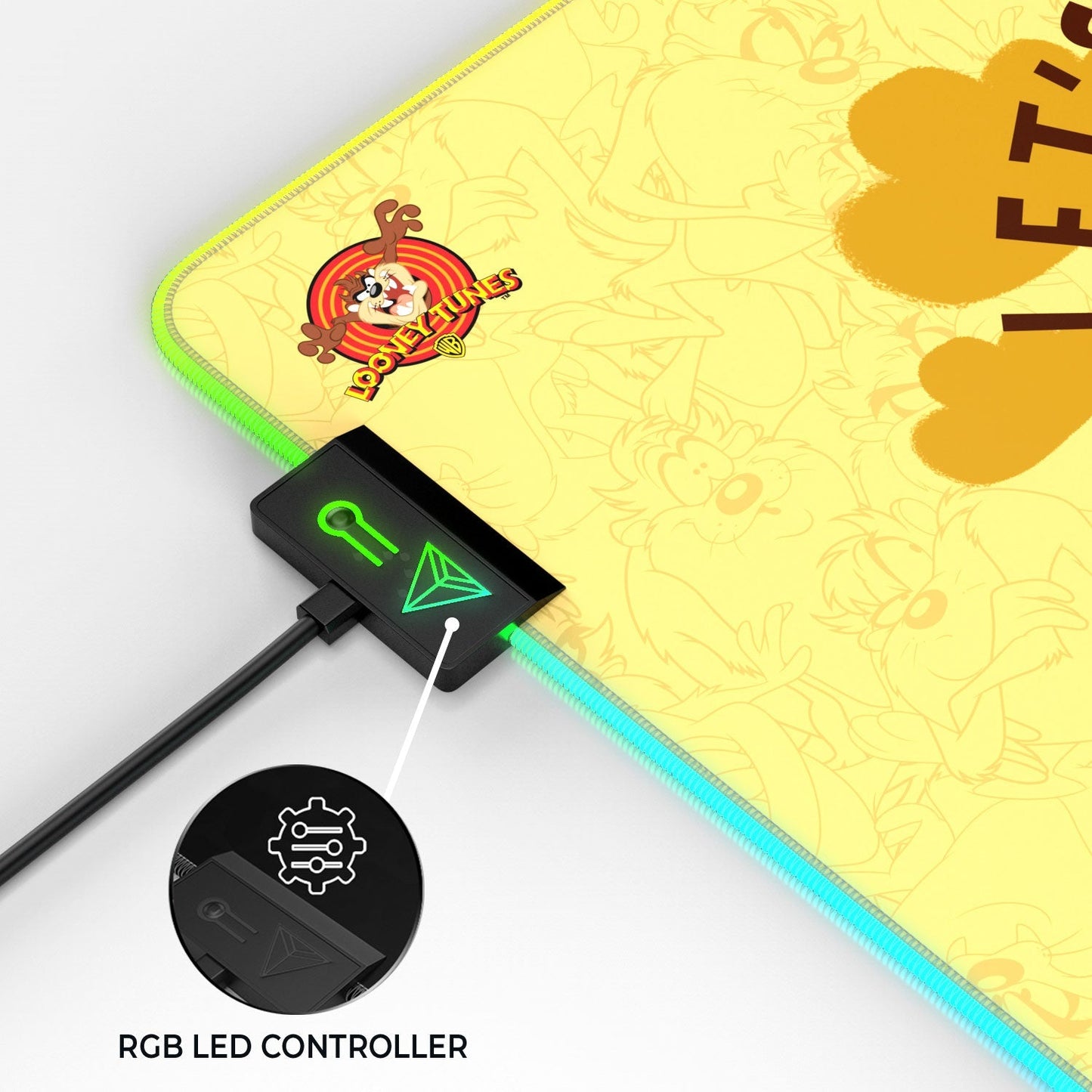 TAZ - The Tasmanian Devil Gaming Mouse Pad - Velora