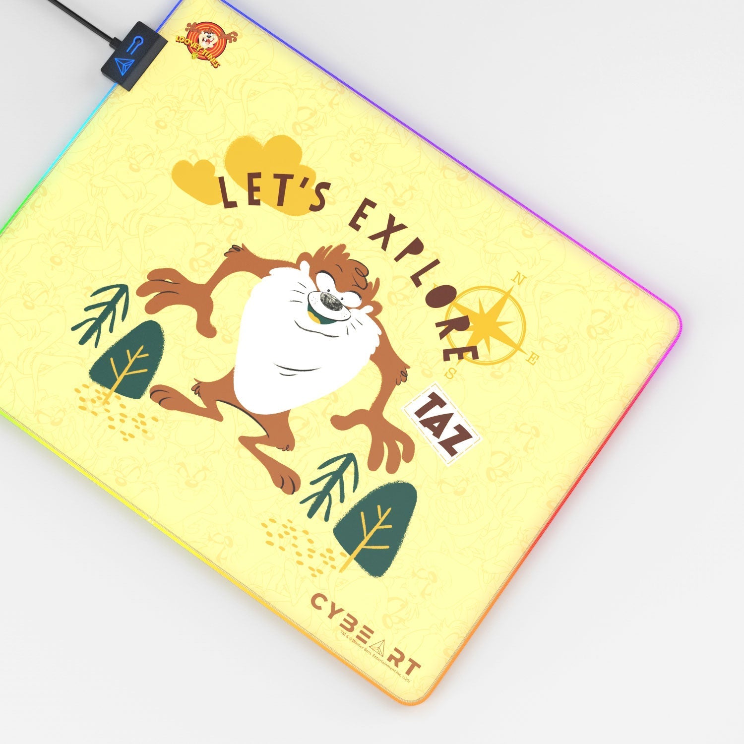 TAZ - The Tasmanian Devil Gaming Mouse Pad - Velora