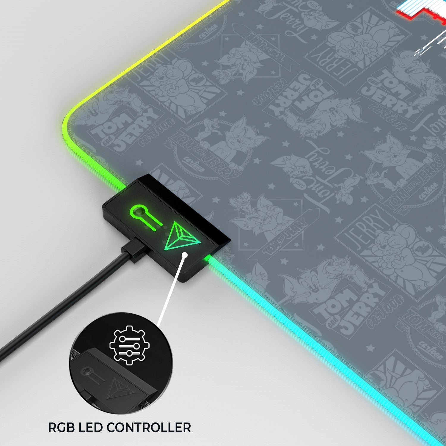 Tom and Jerry Gaming Mouse Pad - Velora