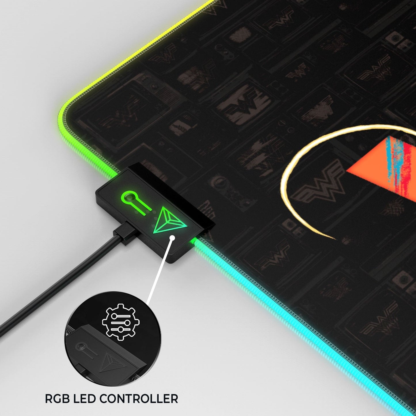 Wonder Woman Vs. Cheetah Gaming Mouse Pad - Velora