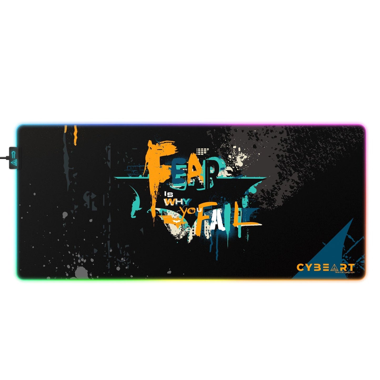 Batman - Fear Is Why You Fail Gaming Mouse Pad - Velora