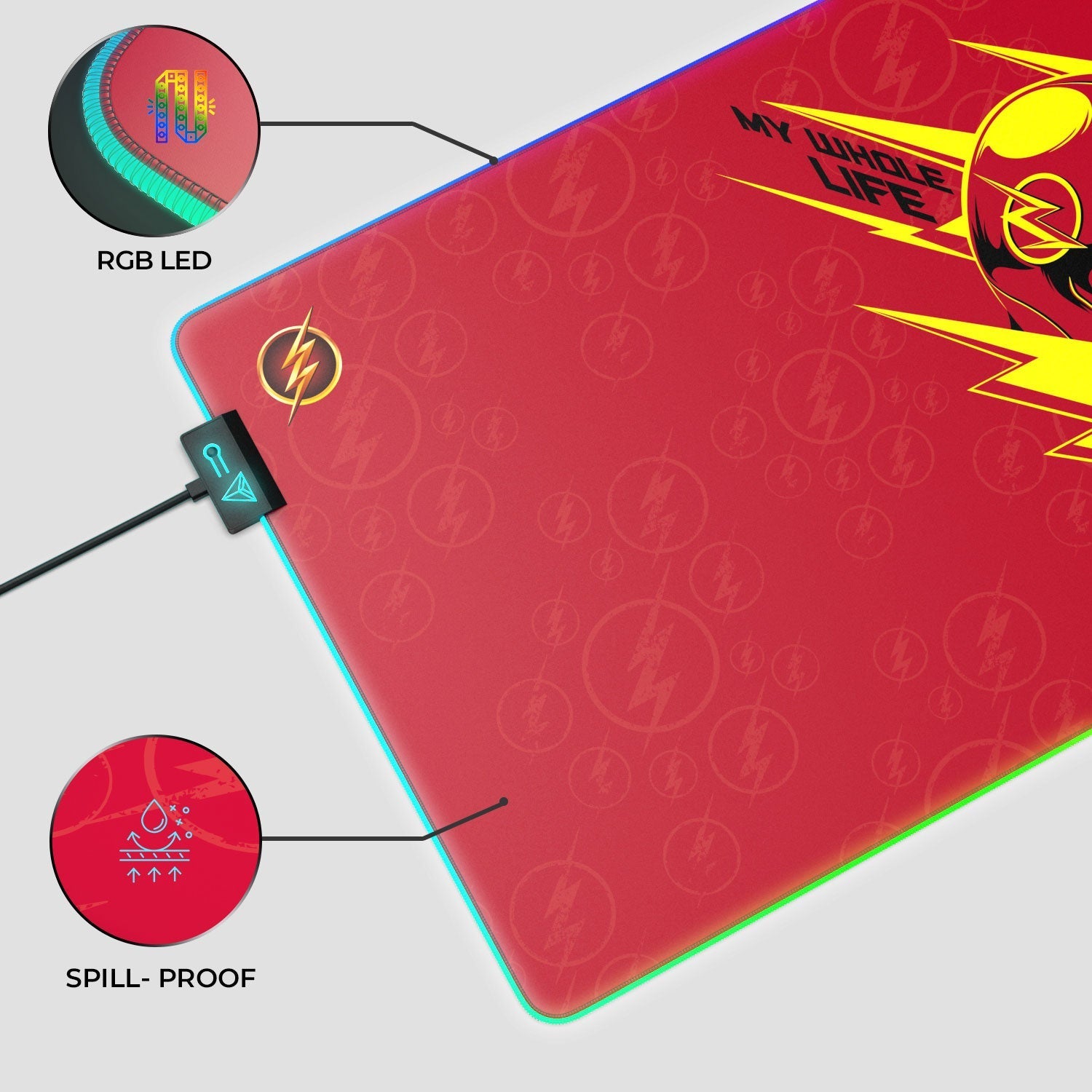 The FLASH Gaming Mouse Pad - Velora