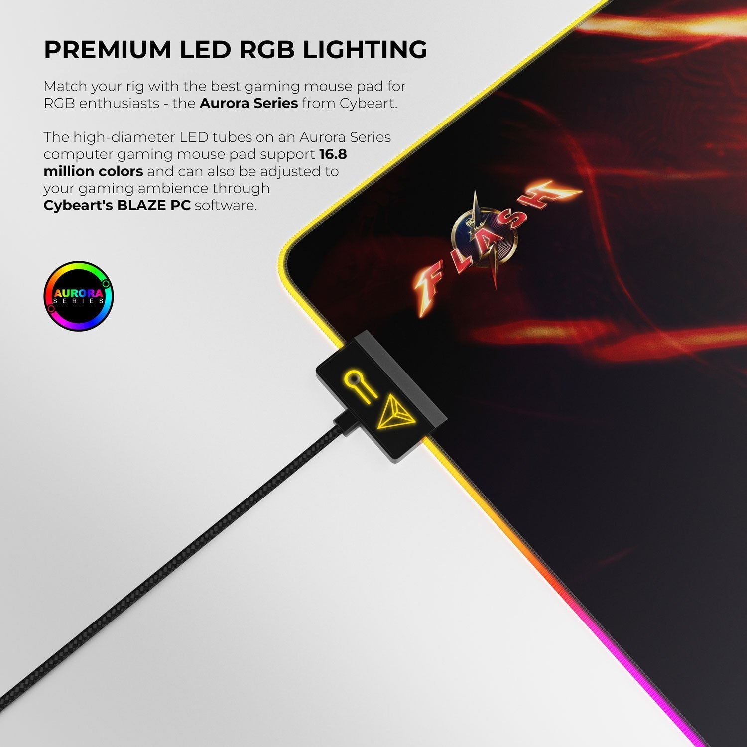 The Flash Gaming Mouse Pad - Velora