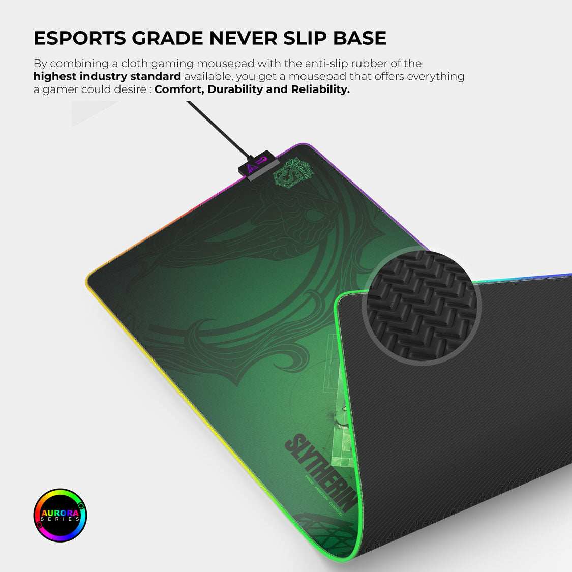 Slytherin Gaming Mouse Pad