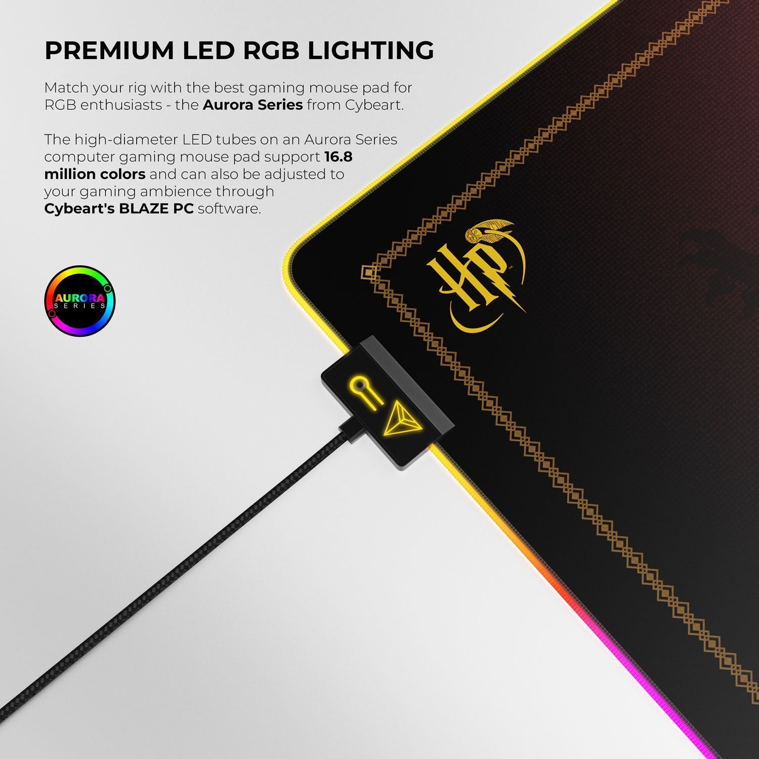 Gryffindor Classic Gaming Mouse Pad - Velora