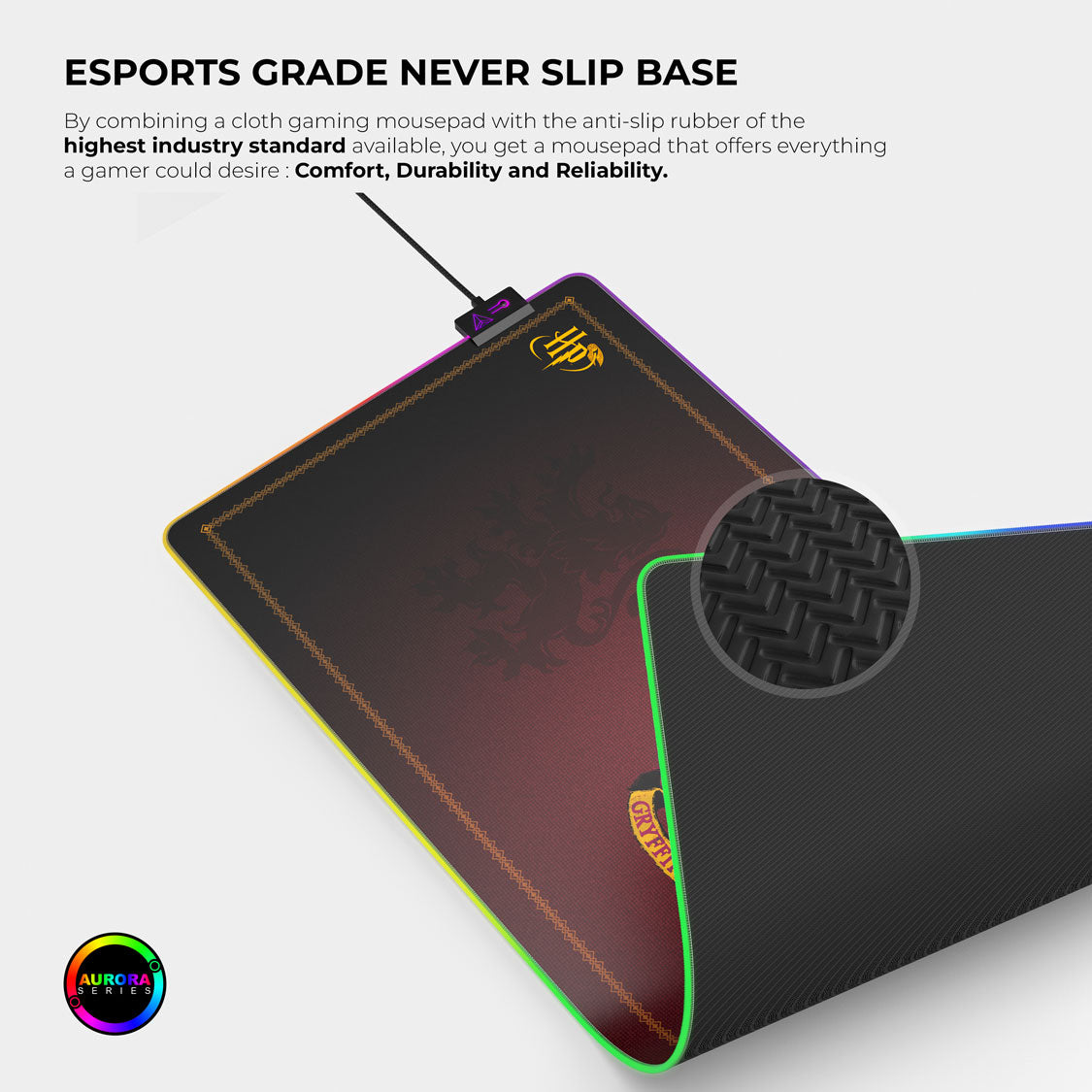 Gryffindor Classic Gaming Mouse Pad - Velora