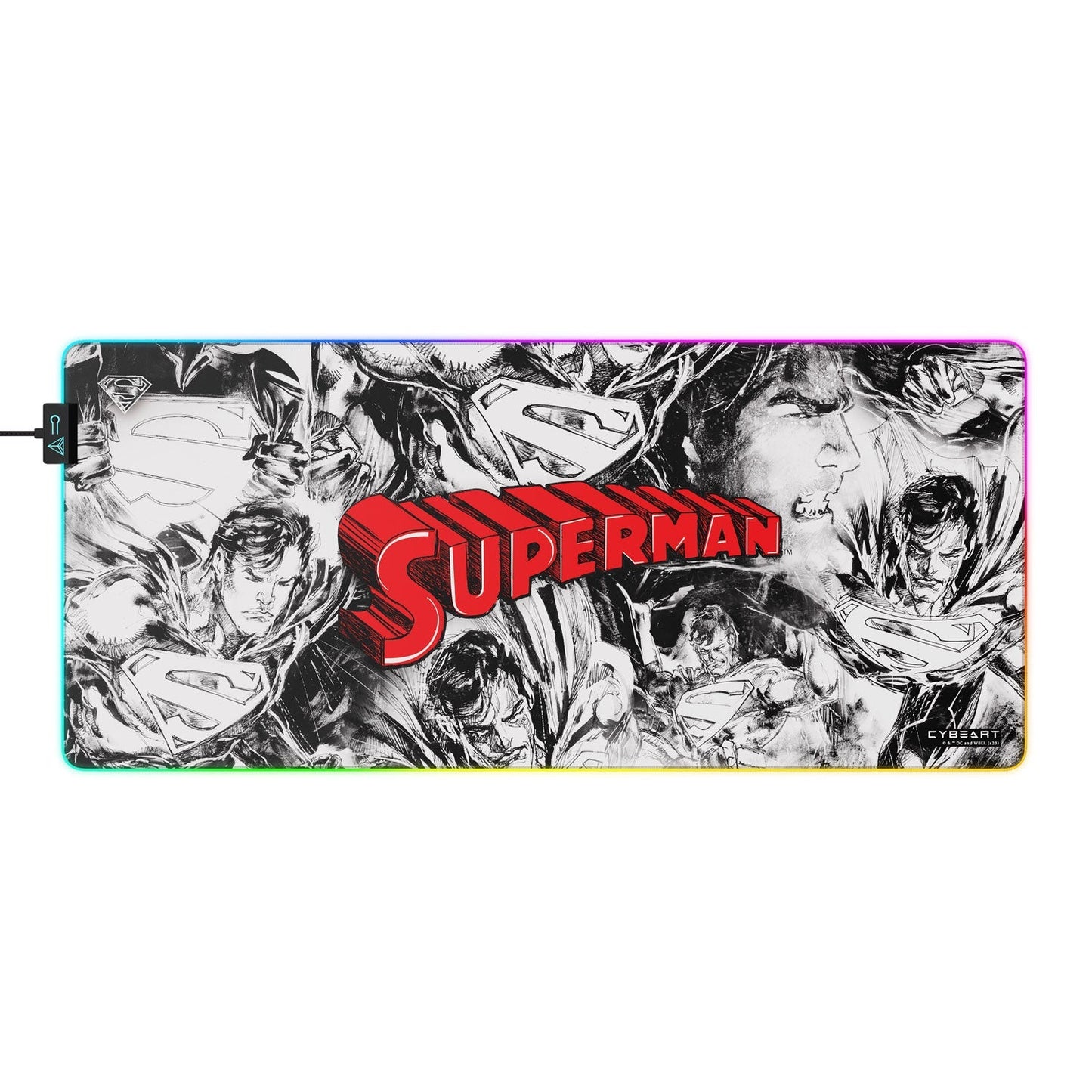 Superman Jim Lee Edition Gaming Mouse Pad - Velora