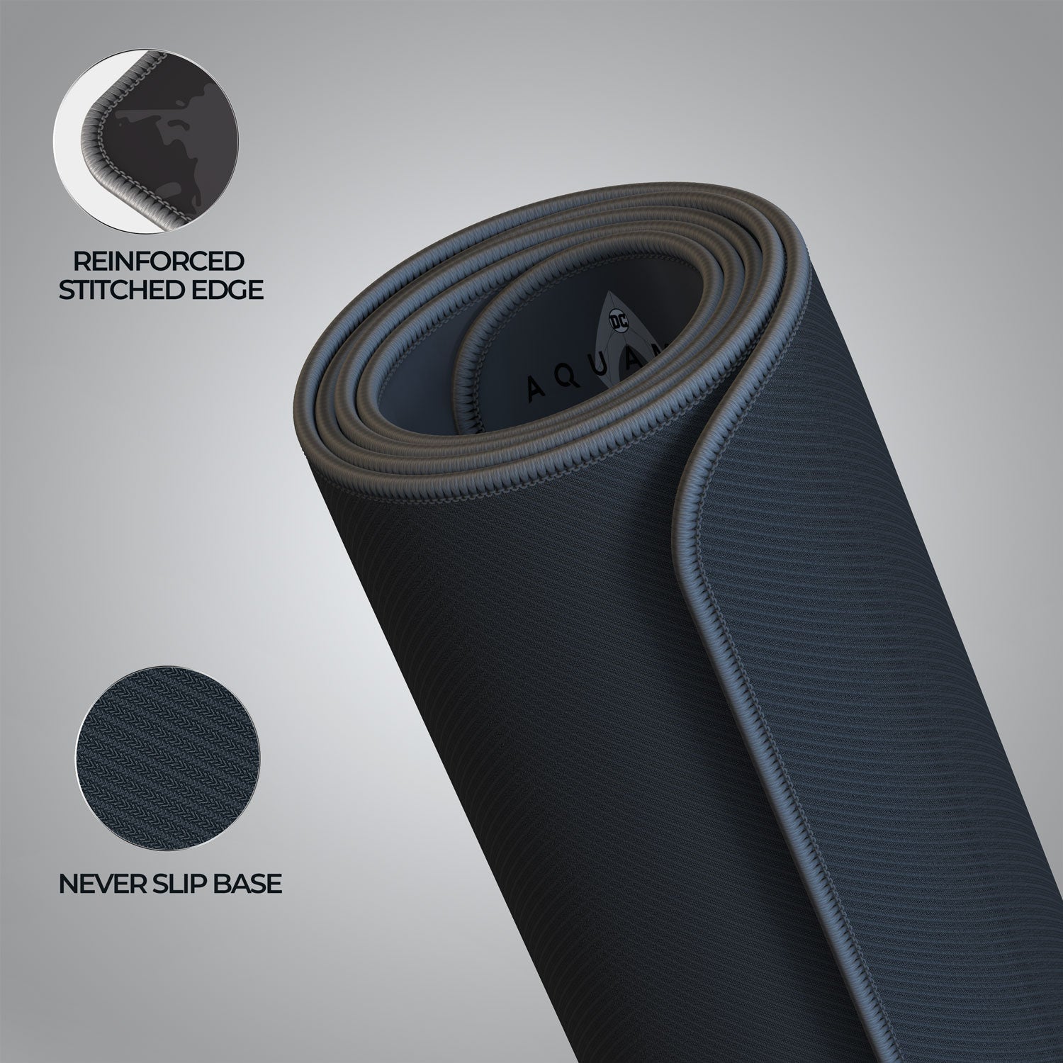 Aquaman Vs. Black Manta Gaming Mouse Pad - Velora