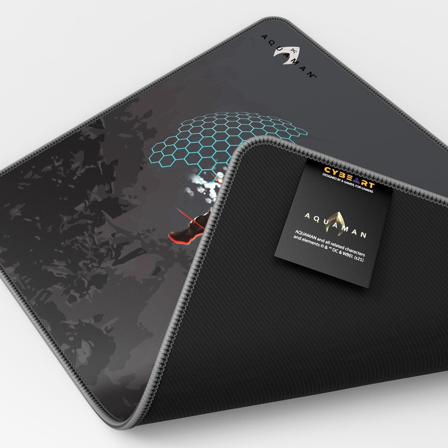 Aquaman Vs. Black Manta Gaming Mouse Pad - Velora