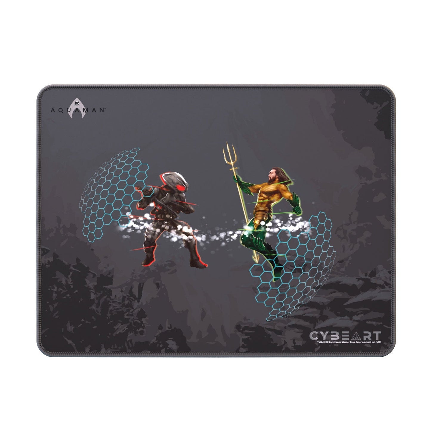 Aquaman Vs. Black Manta Gaming Mouse Pad - Velora