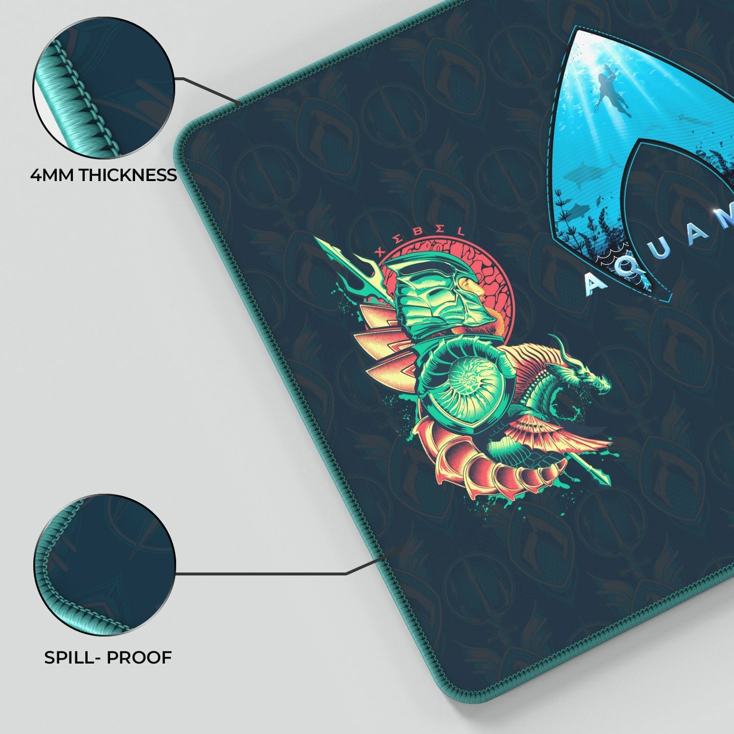 Aquaman - XEBEL Kingdom Gaming Mouse Pad - Velora