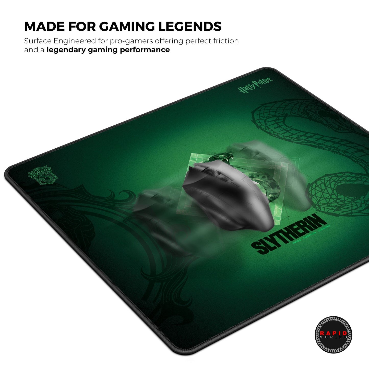 Slytherin Gaming Mouse Pad