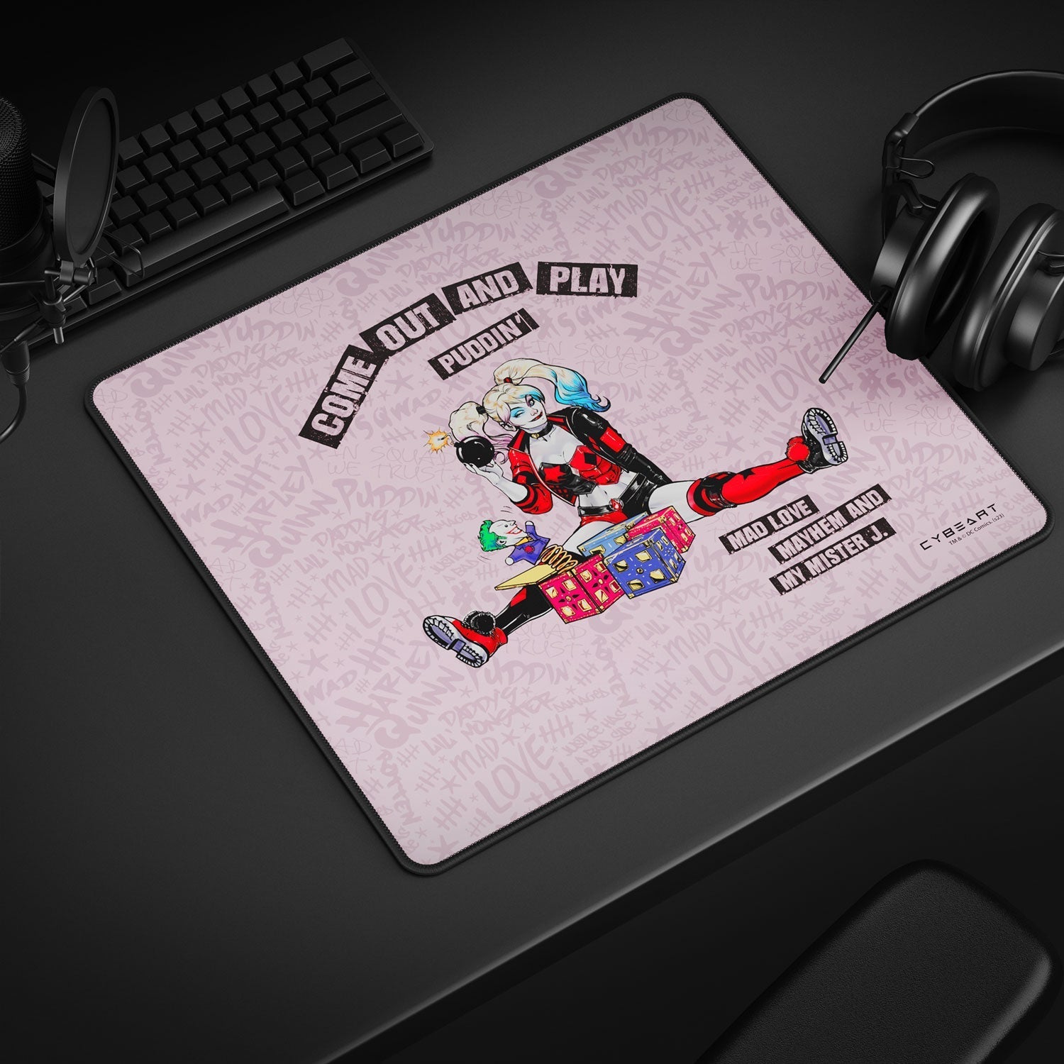 Harley Quinn Gaming Mouse Pad - Velora