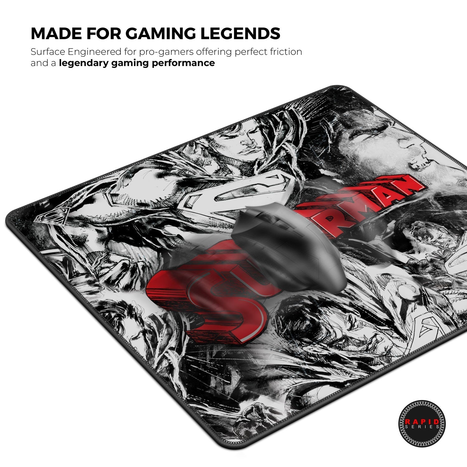 Superman Jim Lee Edition Gaming Mouse Pad - Velora