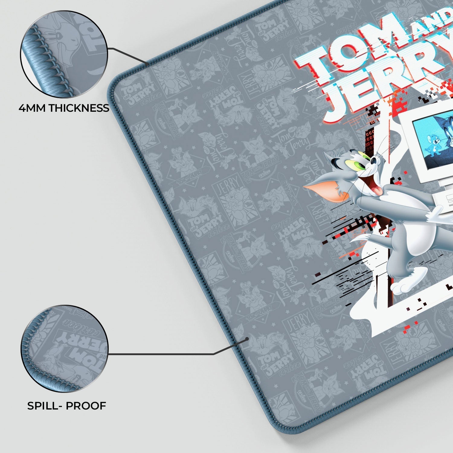 Tom and Jerry Gaming Mouse Pad - Velora