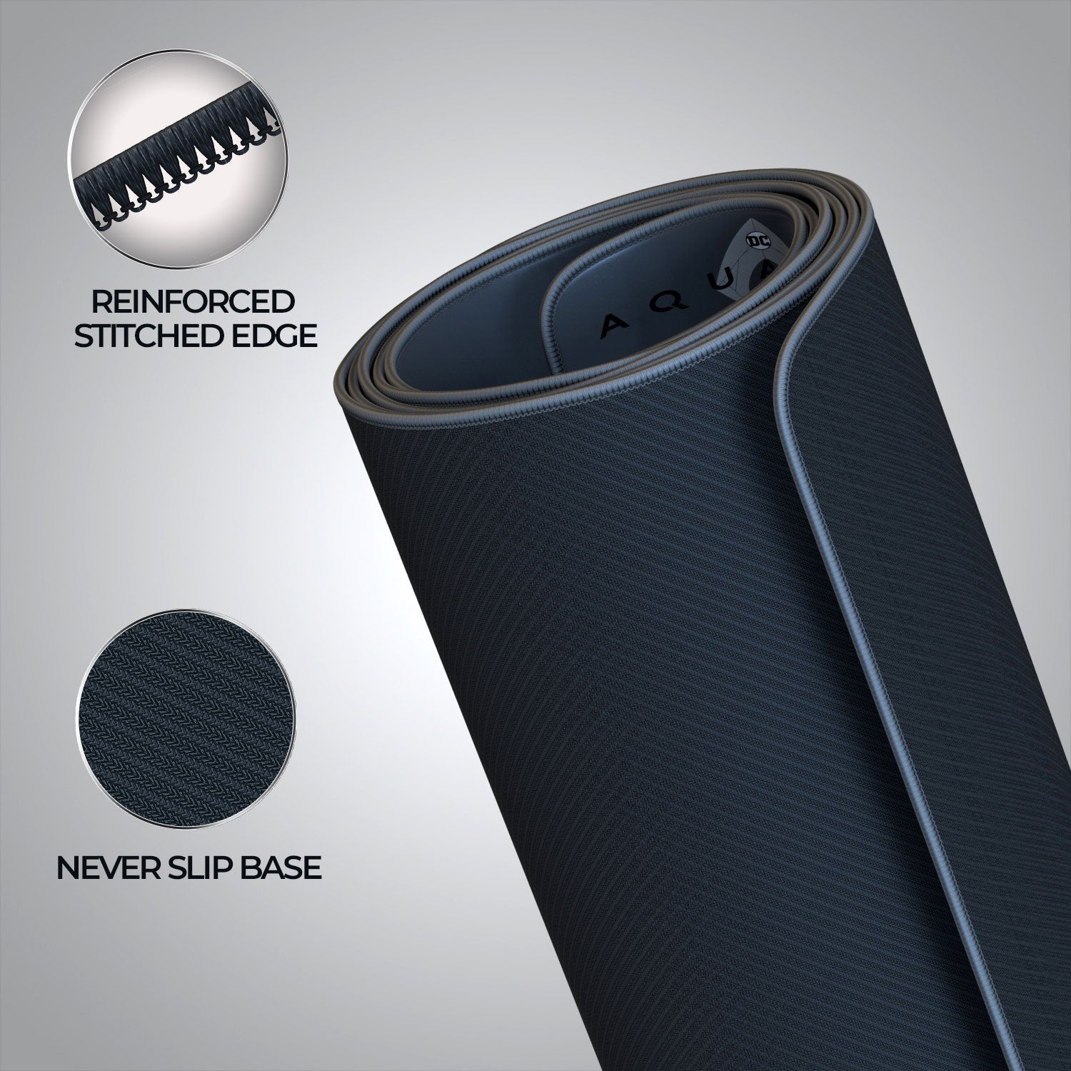 Aquaman Vs. Black Manta Gaming Mouse Pad - Velora