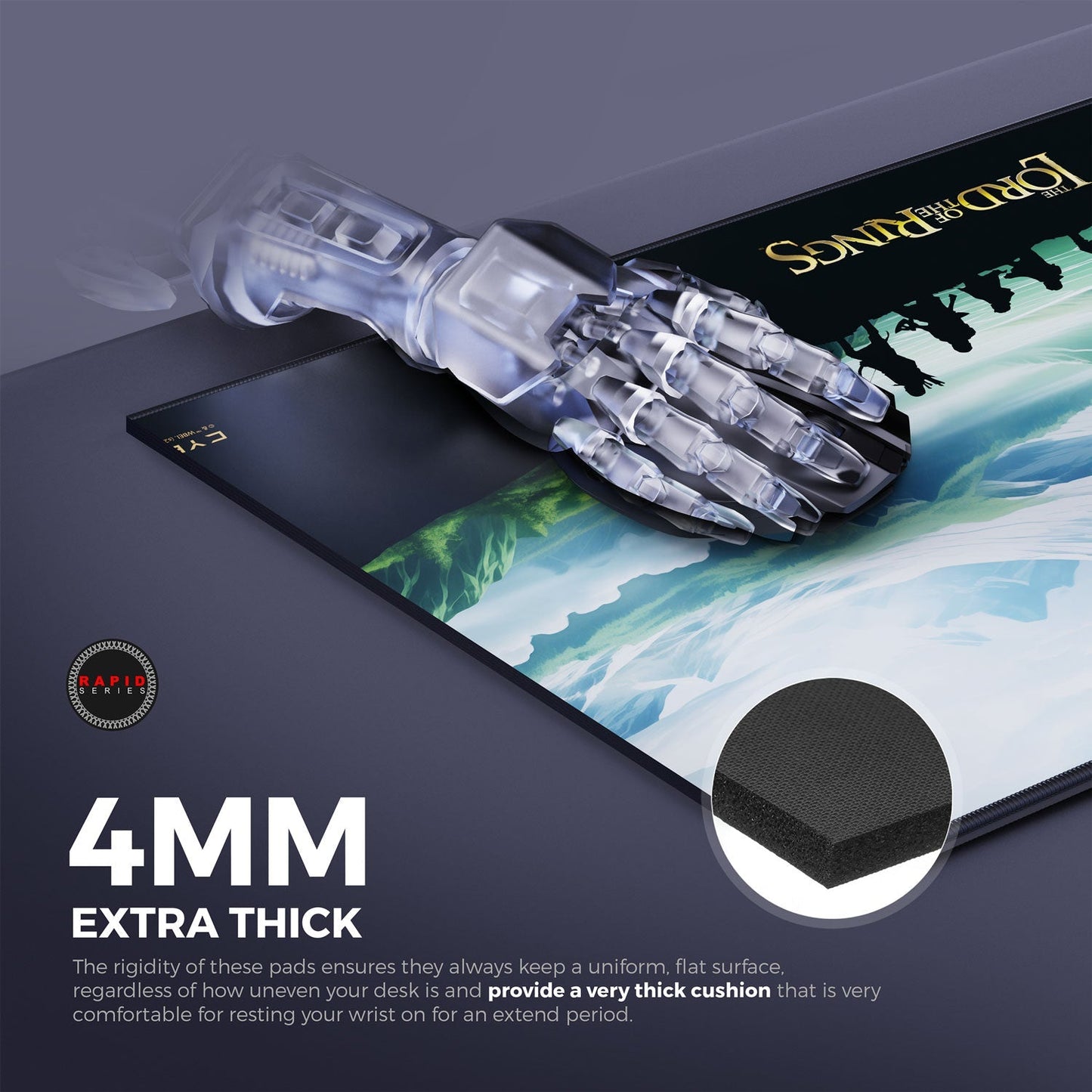 Lord of the Rings Gaming Mouse Pad - Velora