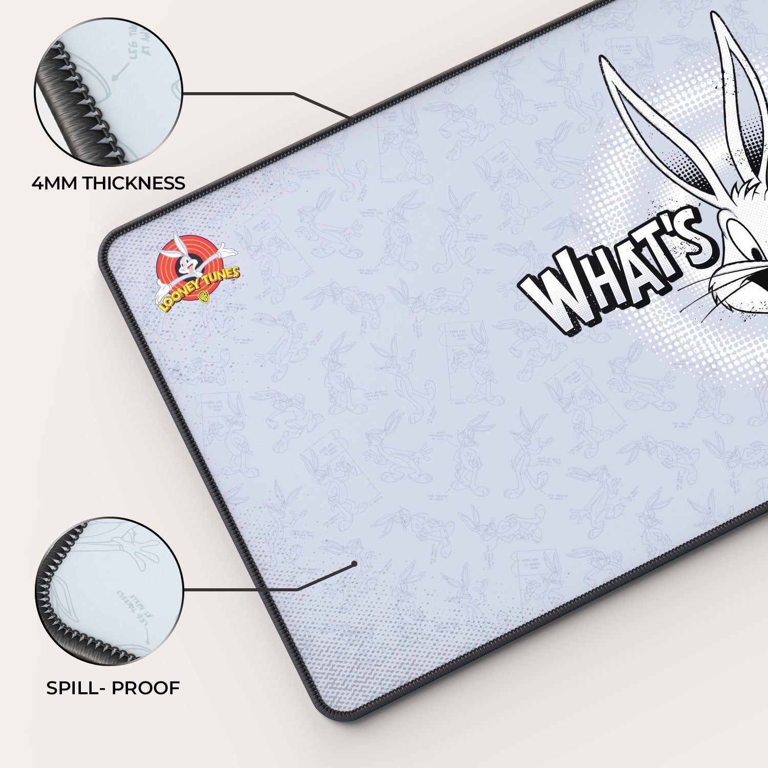 Bugs Bunny Gaming Mouse Pad - Velora