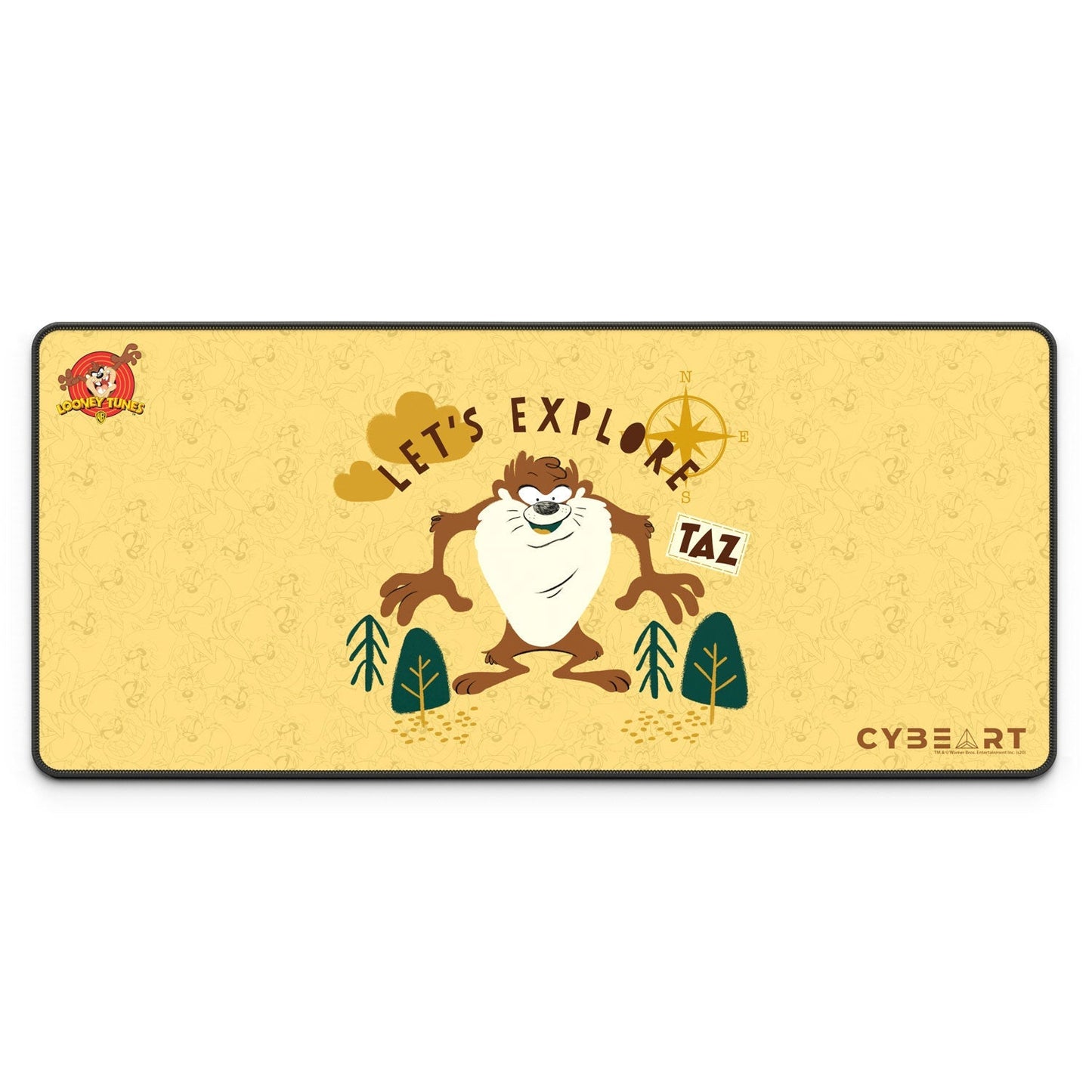 TAZ - The Tasmanian Devil Gaming Mouse Pad - Velora