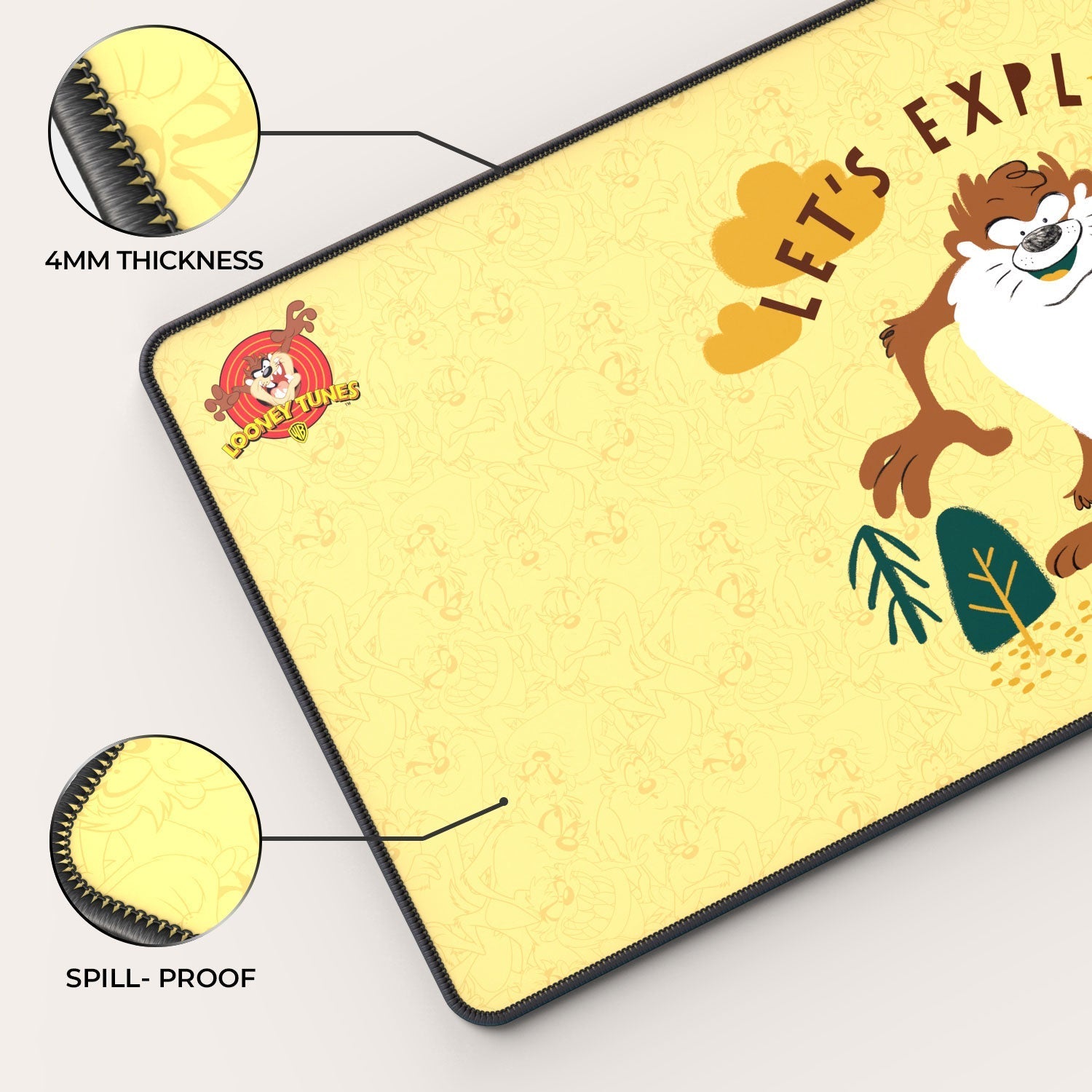 TAZ - The Tasmanian Devil Gaming Mouse Pad - Velora