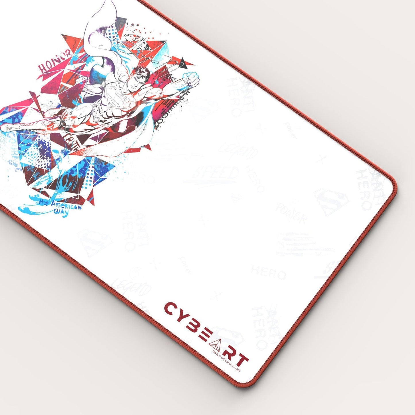 Superman - Truth Honor Courage Gaming Mouse Pad - Velora