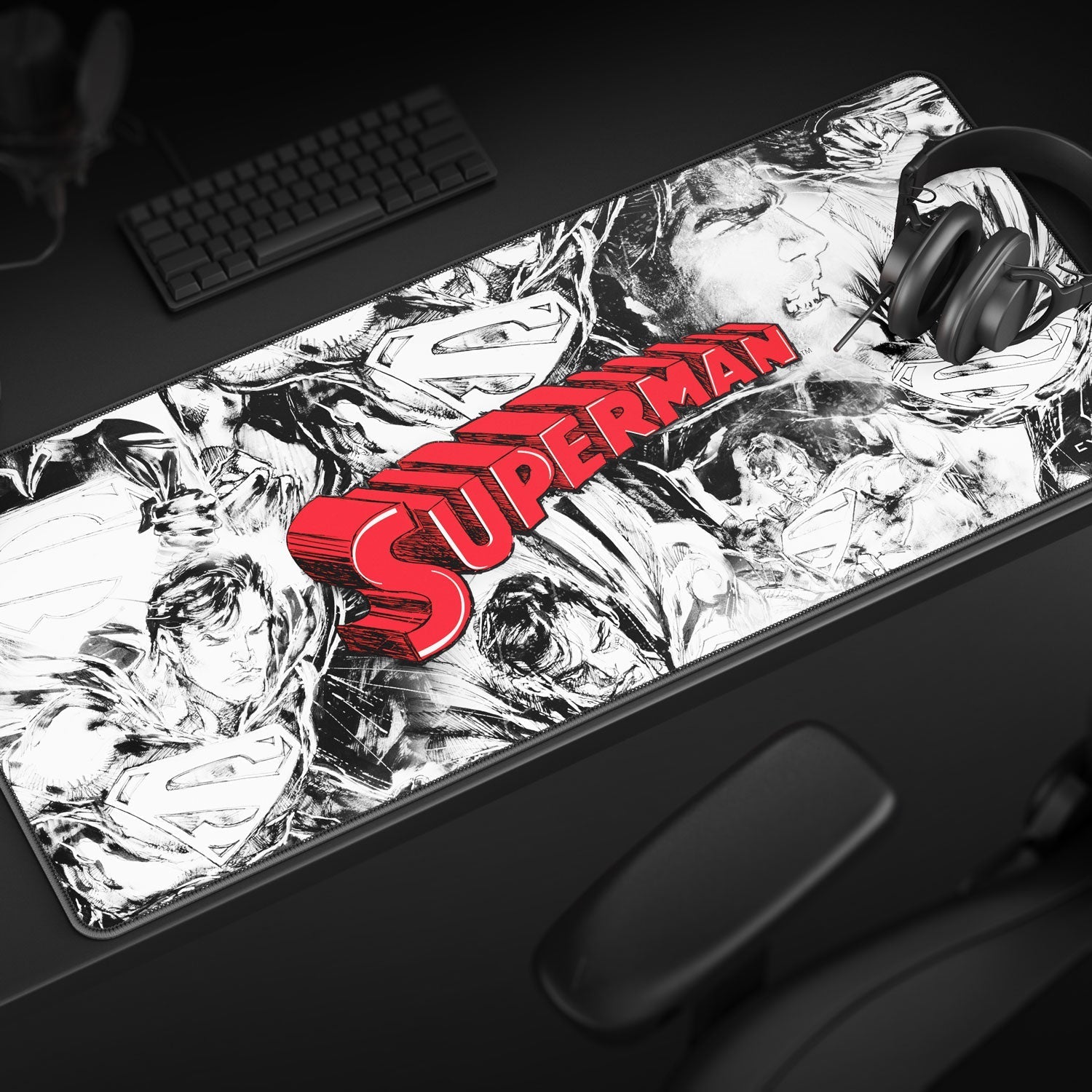 Superman Jim Lee Edition Gaming Mouse Pad - Velora