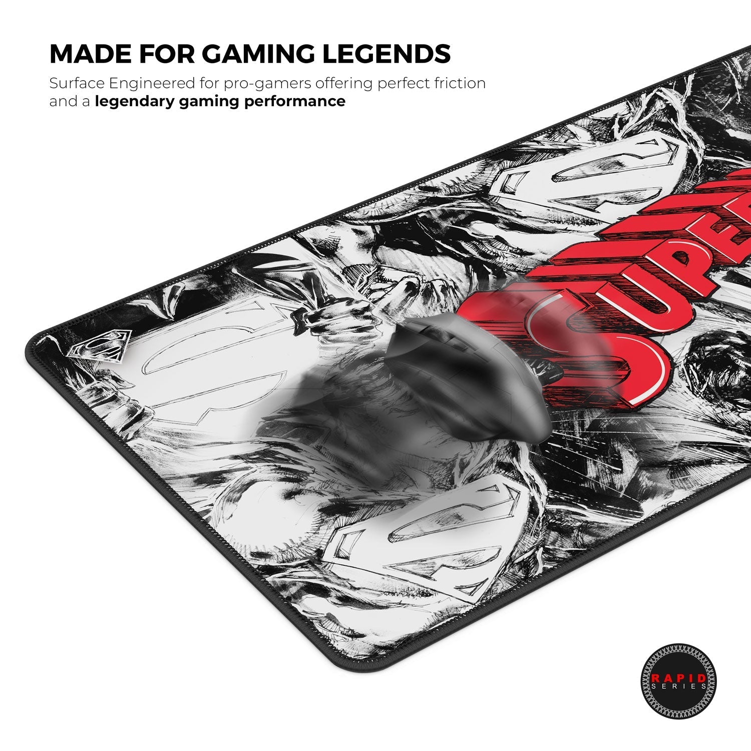 Superman Jim Lee Edition Gaming Mouse Pad - Velora