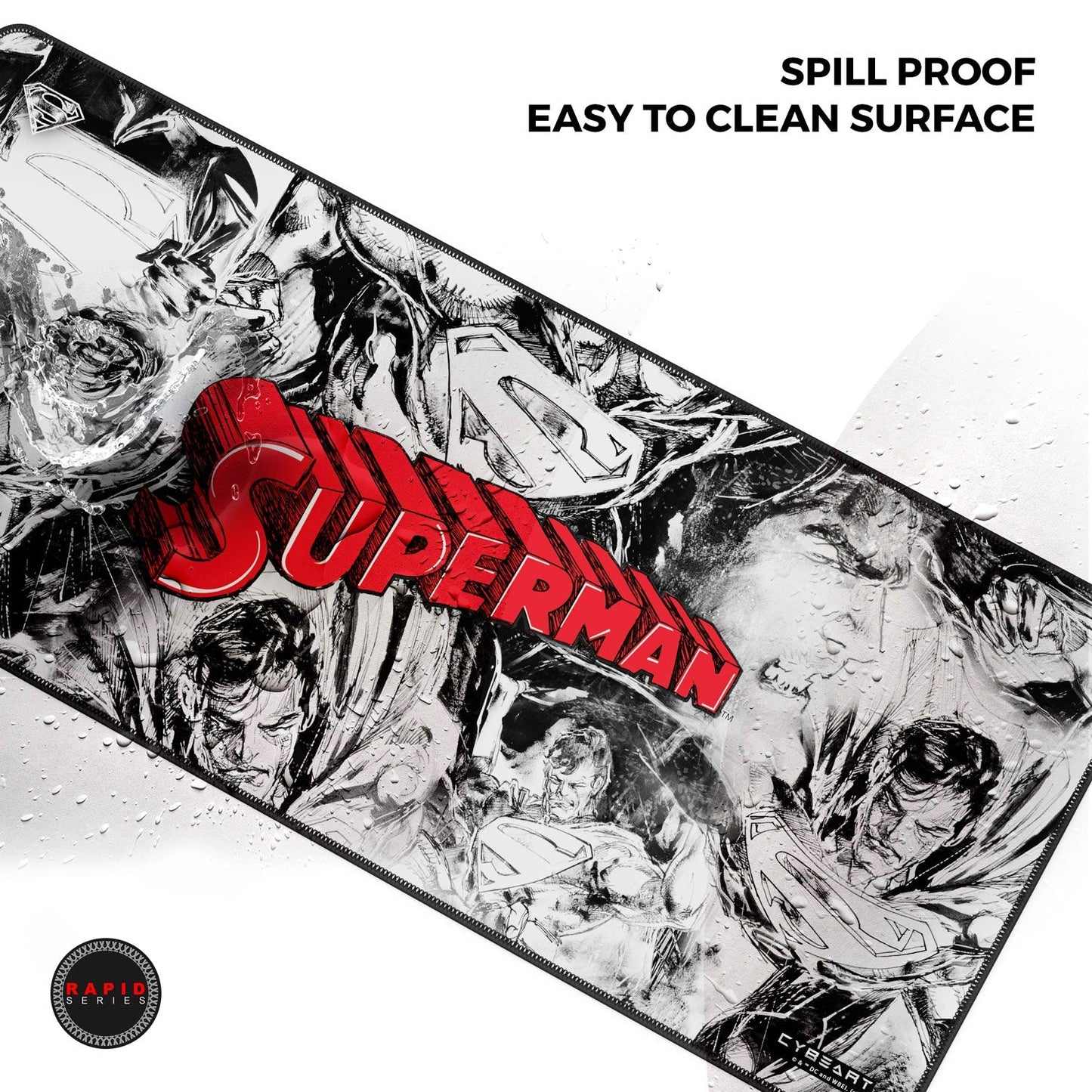 Superman Jim Lee Edition Gaming Mouse Pad - Velora